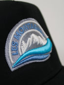 Black Les Montagnes Cap