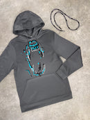 Grey / Teal Bite Hoodie (2026)