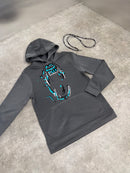 Grey / Teal Bite Hoodie (2026)