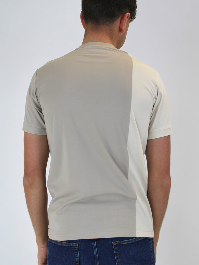 Kids 170 Cream / Beige Offset T-Shirt