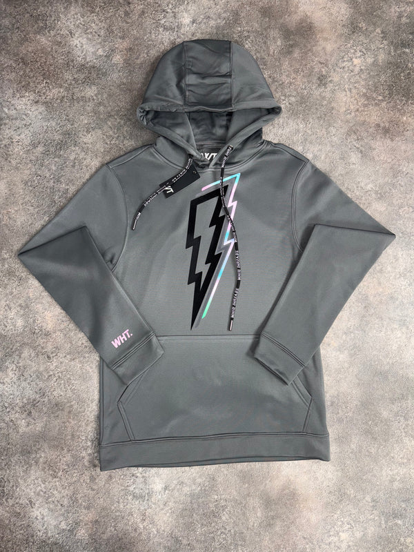 Grey / Obsidian OG Bolt Hoodie