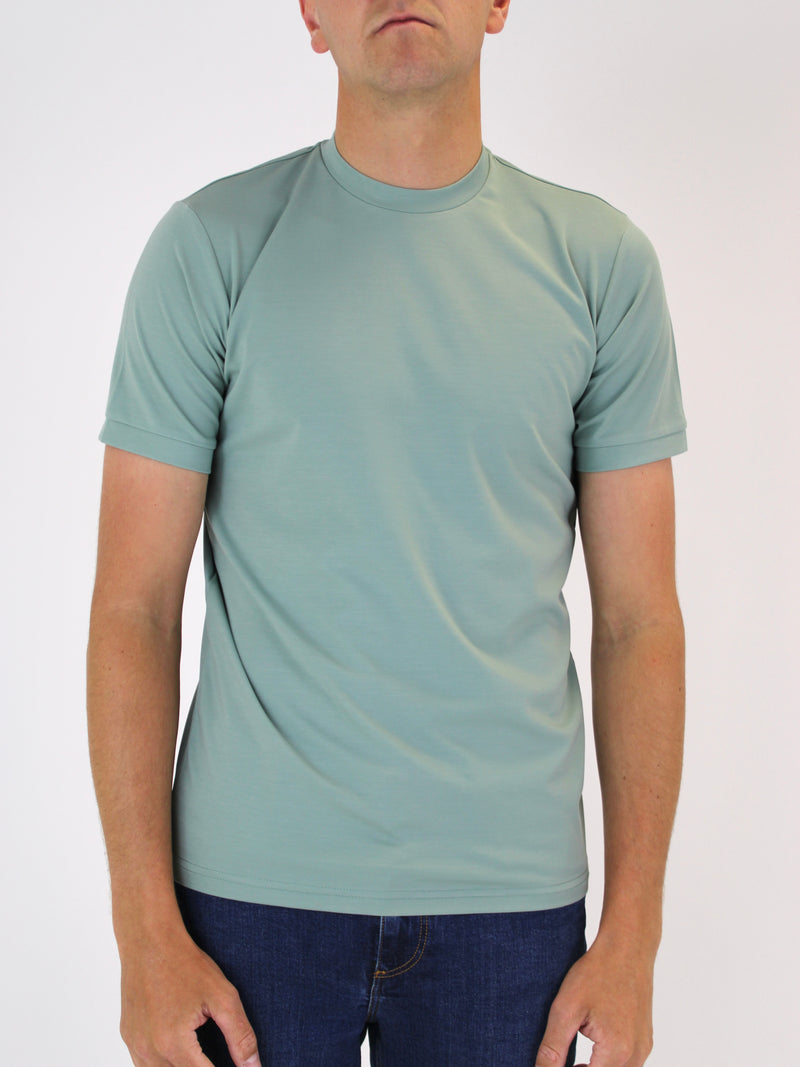 Kids 265 Sage Plain Lightweight T-Shirt