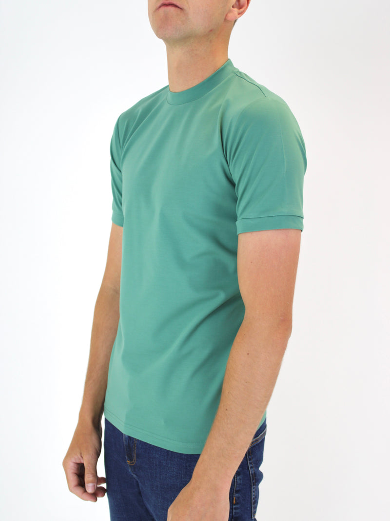 Kids 255 Dark Teal Plain Lightweight T-Shirt