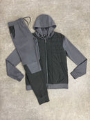 Dark Grey Alor 2.0 Padded Jacket Tracksuit