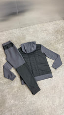 Dark Grey Alor 2.0 Padded Jacket Tracksuit