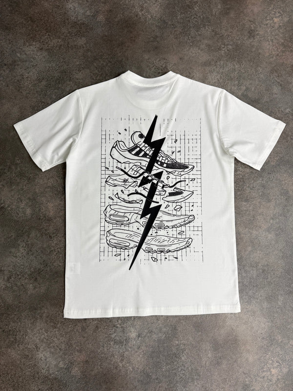 White BluePrint T-Shirt