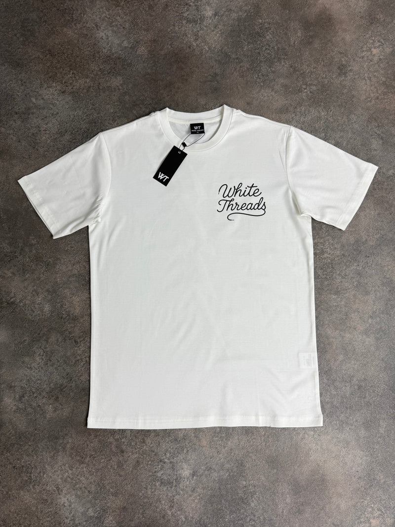White BluePrint T-Shirt