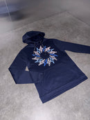 Navy Reflective Swarm Bolt Hoodie (2026)