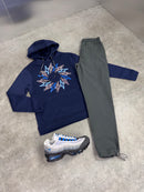 Navy Reflective Swarm Bolt Hoodie (2026)