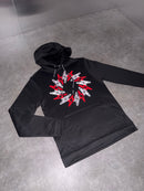 Black Reflective Swarm Bolt Hoodie (2026)