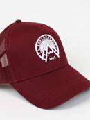 Maroon Explorer Trucker Cap