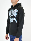 Kids Black Reflective Dog Hoodie