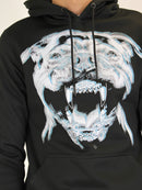 Kids Black Reflective Dog Hoodie