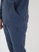 Kids Prussian Blue Atom Bolt Hoodie