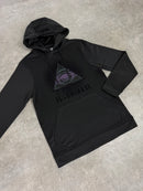 Black Reflective Illuminati Hoodie
