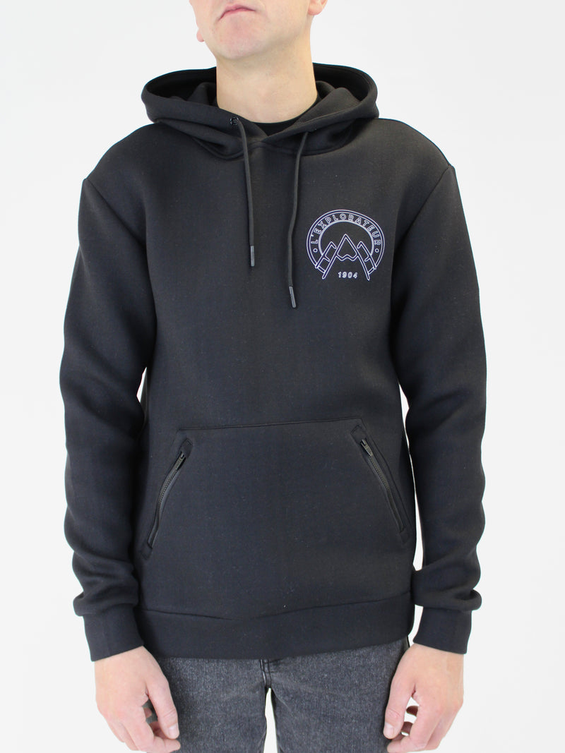 Black Explorer (Softshell) Hoodie