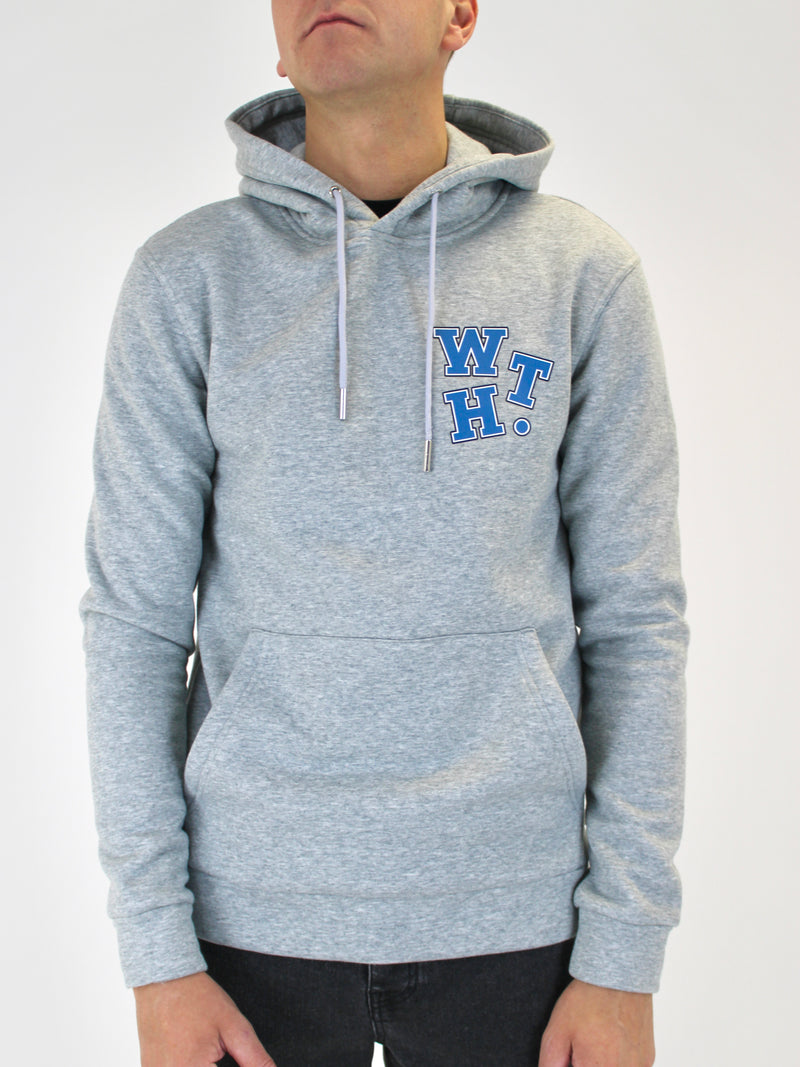 Light Grey WHT Block Hoodie