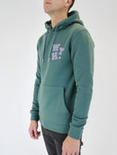 Kids Sage WHT Block Hoodie