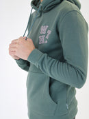 Kids Sage WHT Block Hoodie