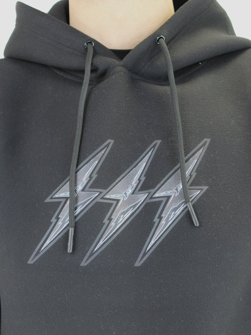 Black Onyx Triple Bolt (Softshell) Hoodie