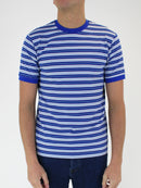 310 Blue Striped Premium T-Shirt