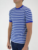 310 Blue Striped Premium T-Shirt