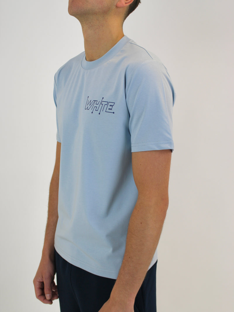 Sky Blue Nebula T-Shirt