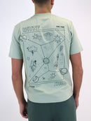 Pale Green Nebula T-Shirt