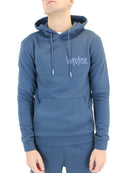 Kids Prussian Blue Nebula Hoodie