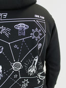 Kids Black Nebula Hoodie