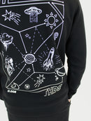 Kids Black Nebula Hoodie