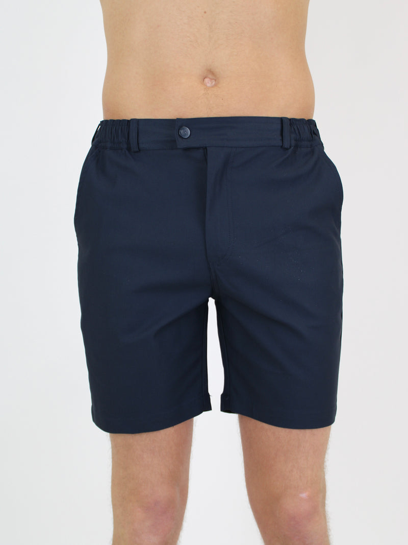 Navy Alor Chino Shorts