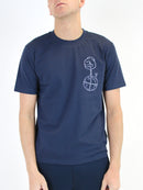 Navy / Sky Blue Gotcha T-Shirt