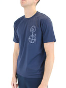 Navy / Sky Blue Gotcha T-Shirt