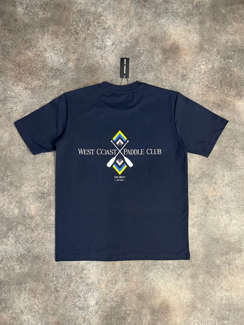 Navy / Neon West Coast T-Shirt