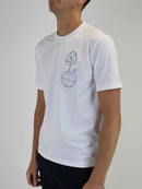 Kids White / Blue Gotcha T-Shirt