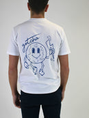 Kids White / Blue Gotcha T-Shirt