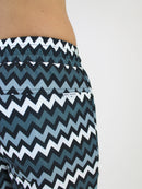 Kids Grey Zigzag Swim Shorts