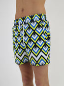 Neon / Blue West Coast Swim Shorts