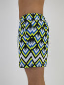 Neon / Blue West Coast Swim Shorts