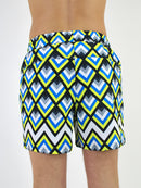 Neon / Blue West Coast Swim Shorts
