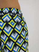 Neon / Blue West Coast Swim Shorts