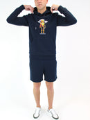 Kids Navy Robotic Hoodie
