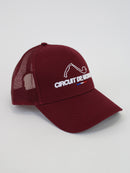 Maroon Monaco Trucker Cap