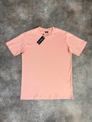 Kids Pink Plain T-Shirt