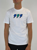 White Pixel Bolt T-Shirt