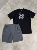 Dark Grey Cargo / Black Triple Bolt Set