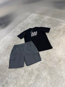 Dark Grey Cargo / Black Triple Bolt Set