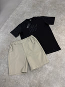 Beige Chino / Black Obsidian Bolt Set