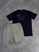 Beige Chino / Black Obsidian Bolt Set